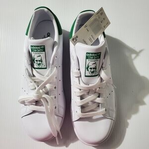 ADIDAS OG STAN SMITH Mens Sz 5 White/Green Shoes NWT